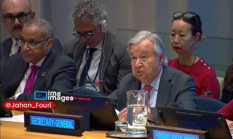 جهان بینالملل فوری🌍: دبیرکل سازمان ملل: درگیریها، بینالمللی و حل وفصل آنها دشوارتر شده استدبیرکل سازمان ملل متحد در مجمع عمومی این نهاد درب