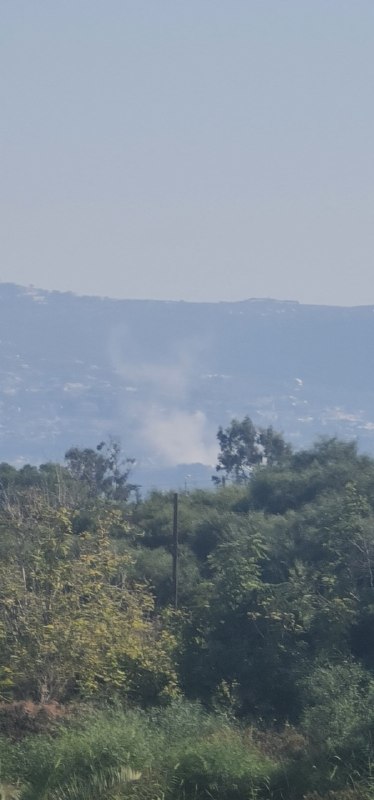 🚨הפצצה ישראלית חדשה בעיירה מנצורי