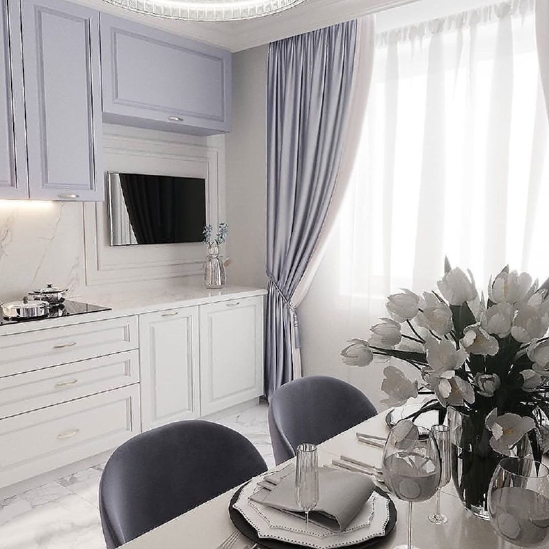 Голубая или сиреневая кухни МЫ В МАХ подписаться - изображение 5 - голубая, сиреневая, кухни