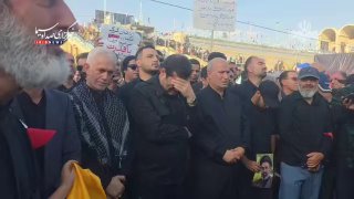 🎦 נוכחות שר הספורט ונשיא התאחדות הכדורגל בטקס הפרידה מהאימאם שנהרג