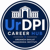 Telegram profile photo for UrDPI Career Hub