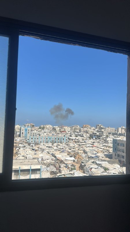 דחוף: פשיטה של מטוסי כיבוש ממערב לעיר עזה.