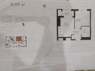 1 room apartment, Kharizma residential complex by Golden Haus