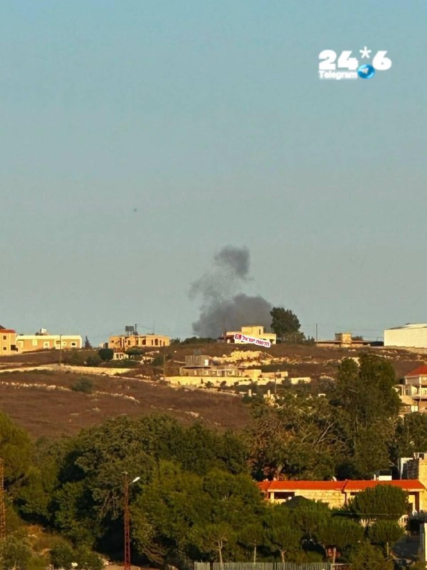 🇮🇱 חיל האוויר תוקף בבית יאחון בדרום לבנון.