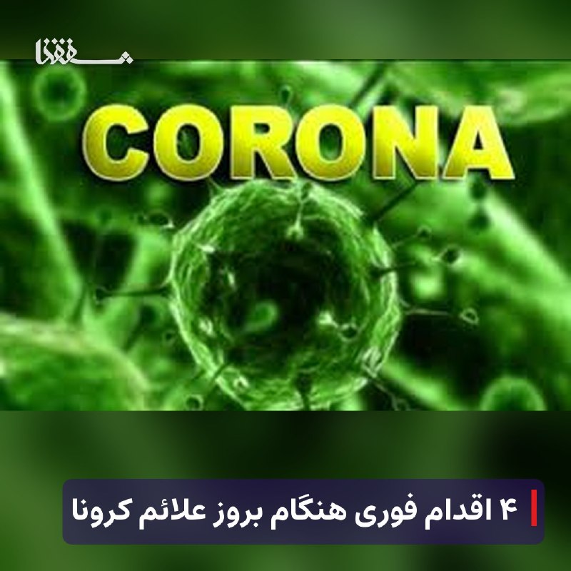 رفیق مدیا: 🔴 ۴ اقدام فوری هنگام بروز علائم کرونا⬅️ با فعال شدن مجدد چرخه انتشار ویروس و بروز علائمی مانند گلو درد و بی حالی این ۴ ا