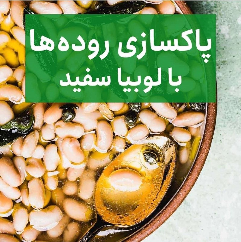 🩺کانال رسمی دکتر مهدی فهیمی، محصولات مورد تایید دکتر فهیمی|دکترطسام: #روده‌هایتان_را_با_لوبیا_سفید_پاکسازی_کنید!▫️لوبیا سفید باعث کاهش فشار خون می‌شود.▫️به دلیل سرشار بودن از فسفر، باعث تقو