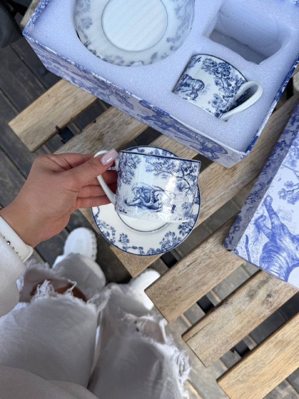 Dior Набір чашок Dior Blue, фото 5