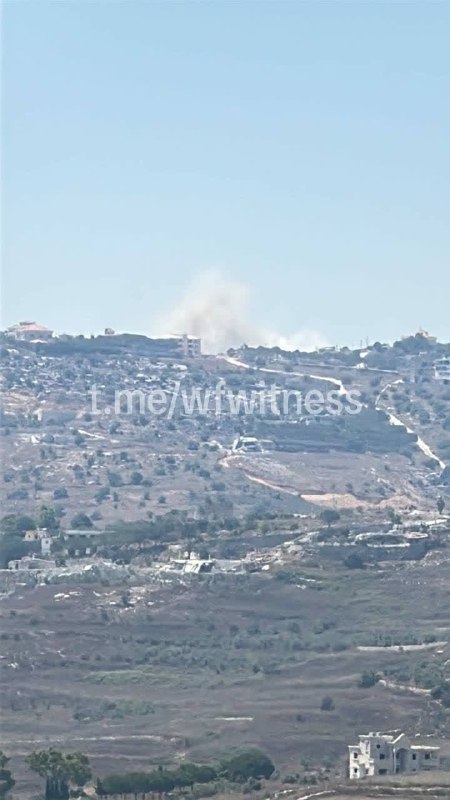 ️🇱🇧🇮🇱 פיצוץ ישראלי כוון גם לעיירה הכבושה אל-טירי, בתוך אזור הביטחון של דרום לבנון.