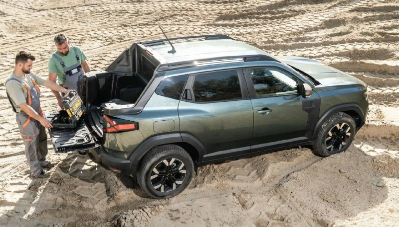 Dacia превратила новый Duster в пикап 3