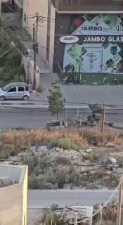 דחוף: שריון כיבוש כבד מסתער על שכם ממחסום דיר שרף