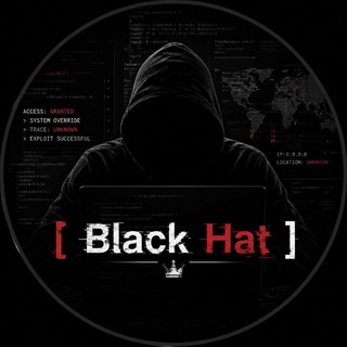 Telegram profile photo for ⏤͟͟͞ 𝐁𝐋𝐀𝐂𝐊 𝐇𝐀𝐓 🎩