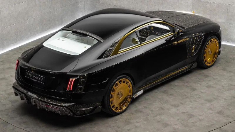Немецкое ателье Mansory доработало Rolls-Royce Spectre 4