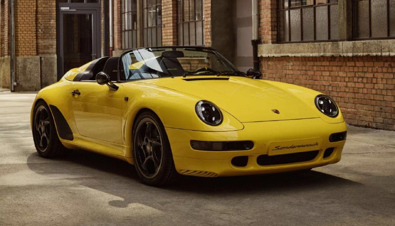 Компания Porsche показала уникальный 911 Speedster серии 993