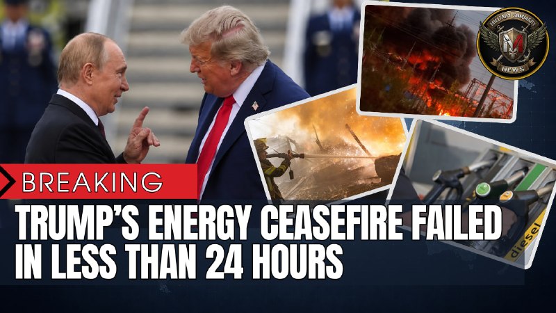 Trump says Russia and Ukraine agreed to an energy ceasefire, but Zelenskyy says Russian strikes on energy infrastructure are still continuing.