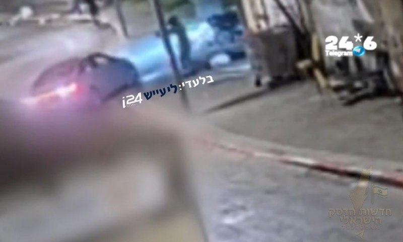 🇮🇱 Immediately in the release exclusive documentation: "The Red Hood" for a senior member of the Hariri crime organization - in the heart of Jaffa. Lee Aish - Police and Criminals i24.