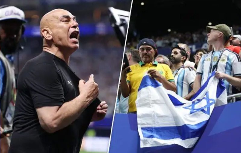 אחרי שהודח: מאמן מצרים התעמת עם אוהדים שהניפו דגל ישראל צפו >> bit.ly/4f1Z0qv