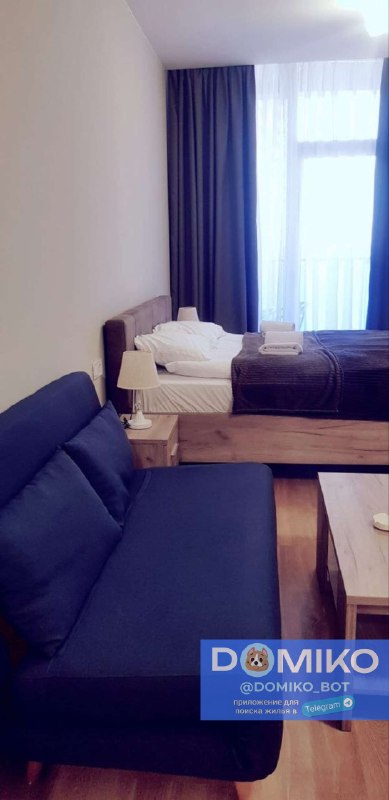 студия, 20 этаж, 35 кв/м — фото 1