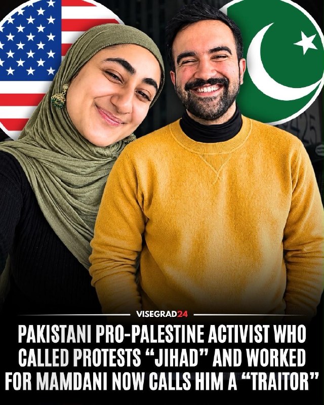 Hadeka Arzoo Malik, a Pakistani-American Muslim activist who interned in the New York State Assembly office of Zohran Mamdanis in the summer of 2024, has previously sparked controversy after declaring that pro-Palestinian activism is "all jihad." Malik, former president of the Students for Justice in Palestine chapter at City College of New York, was also filmed confronting NYPD officers, calling them "pigs" and publicly insulting a Muslim officer for his profession. On October 7 of this year, she protested against Mamdani at a vigil in New York City in memory of the victims of the Hamas attacks on October 7, calling him a "traitor" and accusing him of betraying their movement.