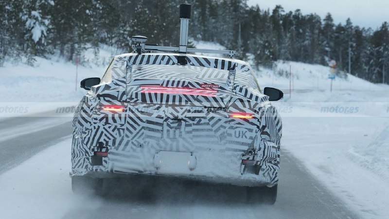 Первая модель перезапущенного бренда Jaguar проходит зимние испытания 3