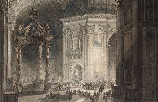 Louis-Jean Desprez, Francesco Piranesi"Illumination of the Cross"1787