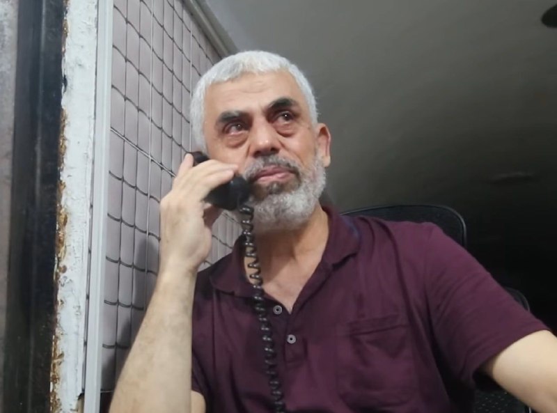 דחוף | תמונה של הקלטת שיחה בין סינוואר לאל-דיף ברגע שהוכרז על הפסקת האש ב-2021