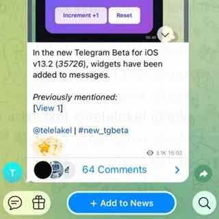 Как-то так будет выглядеть новостная лента в TelegramВ бета-версии мессенджера на iOS и Android появился интерфейс вкладки «Новости» с разделами «Добавленные» и «Для вас». В первом располагаются подписки, а во втором — рекомендации.Когда релиз для всех, не