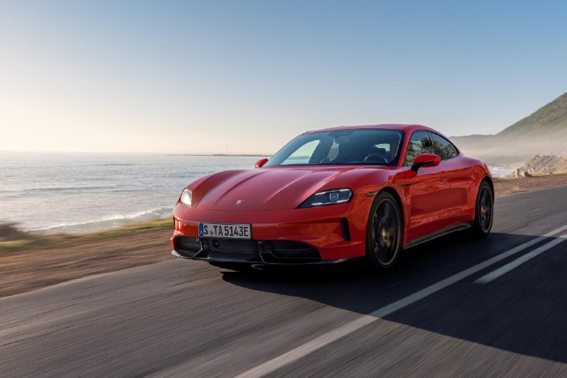 Ну что, Porsche решили поиграть в фокус-покус с электрическими тачками? Зарубежн