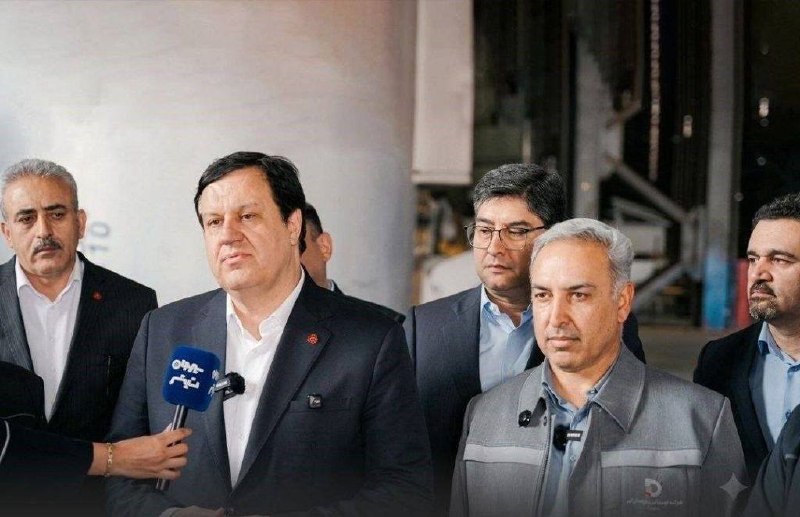معدن(بیدار)24: 🔷ابزار های نوین مالی در خدمت توسعه آهن و فولاد گل گهر🔹معدن۲۴: مدیرعامل بانک ملت در بازدید از شرکت توسعه آهن و فولاد گل‌گ