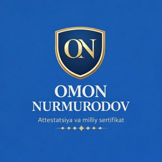 Telegram profile photo for ATTESTTASIYA va MILLIY SERTIFIKAT