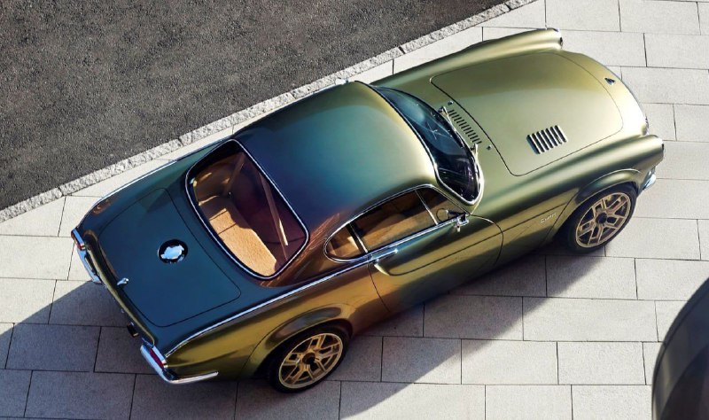 Классический Volvo P1800 получил современную версию Cyan GTЭлегантный рестомод б