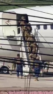נשיא אל סלבדור, נאיב בוקלה, פנה לתושבי האיטי והתייחס לפריסה הגדולה ביותר של הכוחות המזוינים של אל סלבדור בח…