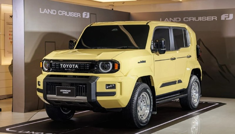 Рамный внедорожник Toyota Land Cruiser FJ вышел на рынок 2