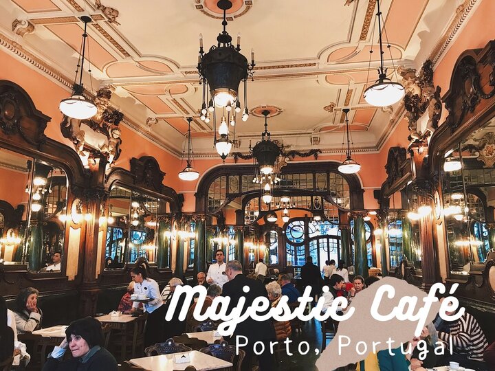 【葡萄牙 波爾圖】世界十大最美咖啡館Majestic Café與Sé do Porto波爾圖主教座堂賞夕陽