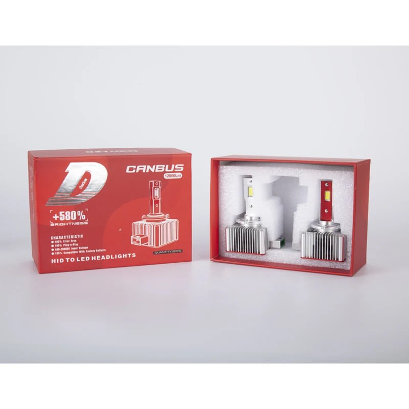 D5S D2S светодиодные лампы для фар, замена оригинального HID D1S D3S D2R D4R D4S D8S Plug and Play 7