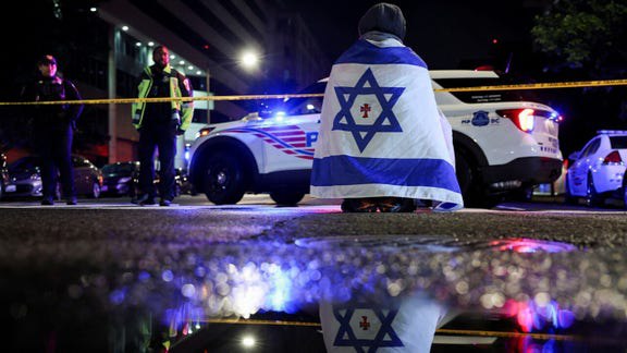 Fatal shooting of Israeli embassy workers in DC sparks outrage from Trump, Israeli president