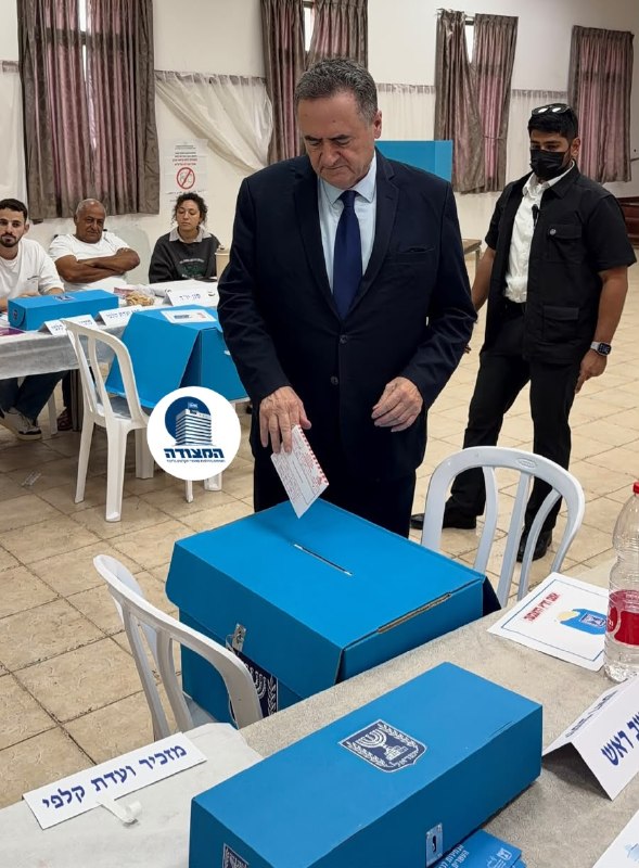 דיווח בתקשורת הישראלית השב"כ ביקש משר המלחמה ישראל כץ להצביע במושב ינון מסיבות ביטחוניות