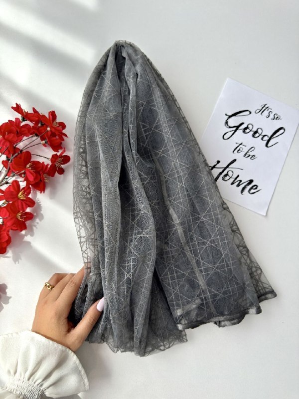 Orkide Scarf: 🪙منحصر به فرد باش🪙🪙New Collection OrkideScarf🪙🔠پارت جدید 🔠شال تمام توری خطی دیور لب گان 🔠 اصلا لیز نیست🔠سایز80*200سانتیم