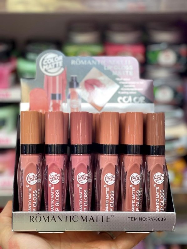 💄پخش عمده آرایشی بهداشتی تٌکتَم 133: ⚜#رژمایع#رمانتیک⚜ROMANTIC MATTE8039🌸رژمایع رمانتیک ✨رنگهای نود🎀ضد آب💋در رنگ بندی🌹کیفیت عالی 💶قیمت ؟؟؟💬 ID سفارش👇👨🏼💻 @pv