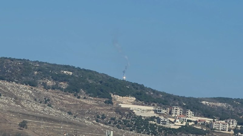 🏴האויב זורק אבוקות מעל היער של עלי אל-תהיר