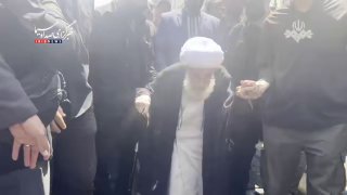‼️נוכחותו של אייתוללה ג'נאטי בטקס הלוויה של מנהיג המהפכה שנהרג