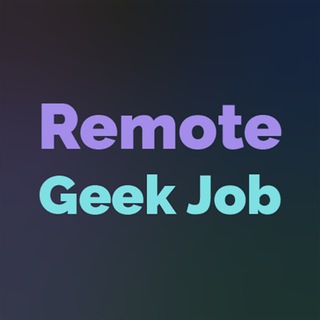 Telegram profile photo for RemoteGeekjob