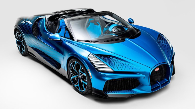 Bugatti представила эксклюзивный родстер в стиле стрекозы 2