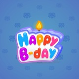 B-Day Candle #139