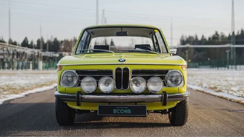 Электрический рестомод на базе BMW 2002