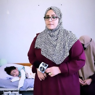 Telegram profile photo for الصحفية صافيناز اللوح_غزة