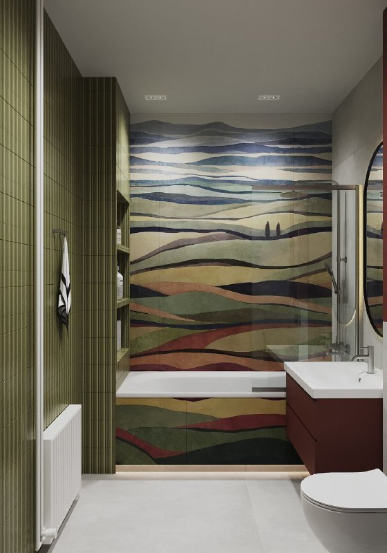 Завершаем показ проекта в жклегендарныйквартал! Сегодня у нас на обзоре компактный, но функциональный санузел площадью 4,3 кв.м и часть прихожей, г... - изображение 1 - нас, telegram, view