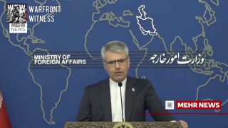 ️🇮🇷🇺🇸 דובר השר האיראני באגאי על טענותיו של נשיא ארה"ב טראמפ על מותם של מפגינים באיראן:
