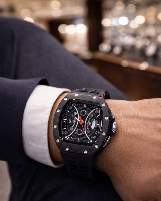 فروشگاه تخفیفی آنلاین: 👌🏻هر ثانیه ارزش دیدن دارد⌚️ساعت richard mille کد (6475)💯کیفیت عالی💯طرح اتومات ✅جنس : بند پیو✅دارای روز شمار ( تقویم فعا