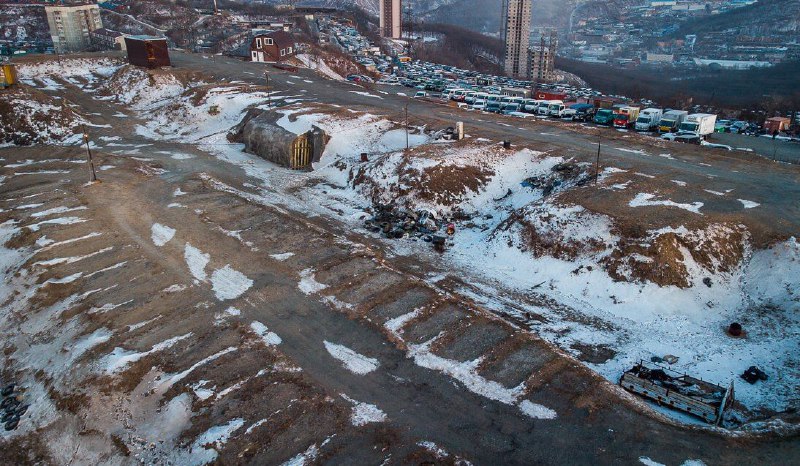 Во Владивостоке убирают «Зеленый угол» — легендарный авторынок праворульных автомобилей из Японии 2
