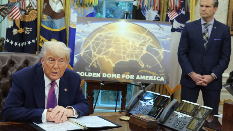Trump unveils ambitious and expensive plans for 'Golden Dome' missile defense
